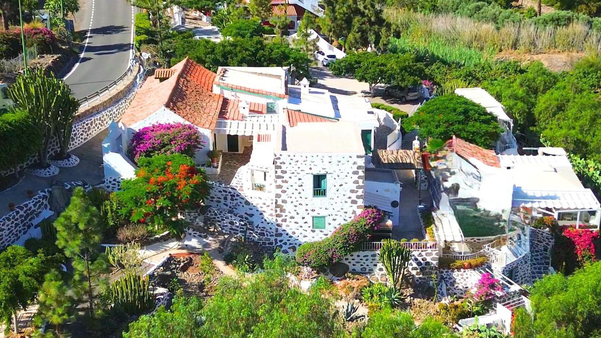 Historica Casa Con Vistas Al Jardin De Cactus Y Montanas Villa Mogán Exterior photo